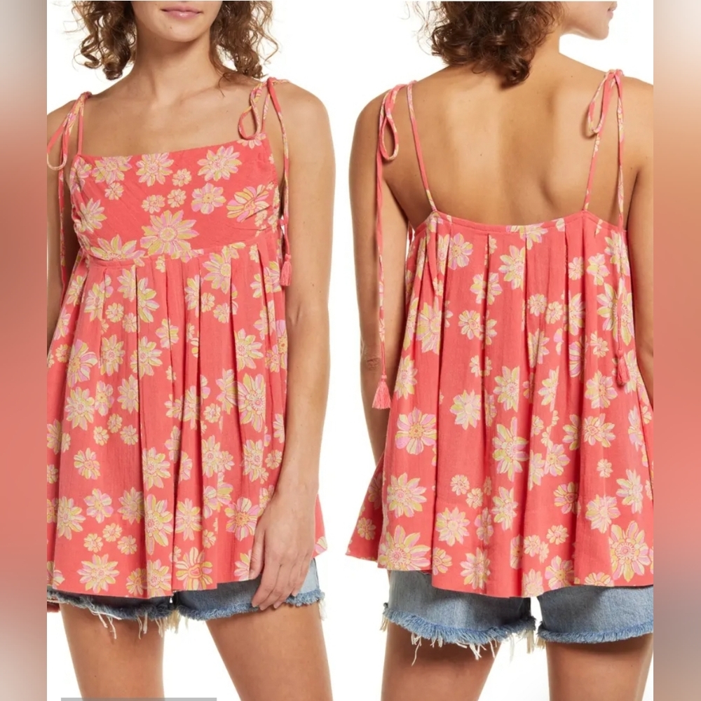 Free People Molly Sleeveless Cotton Tunic